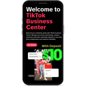 buy tiktok agency ads account with ten dollar deposit